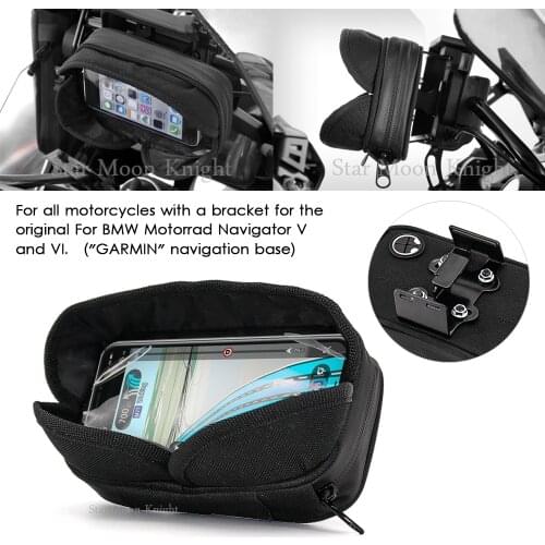 Mobile GPS Waterproof bag Media Bag Smart Navigation Device Placement Bag FOR BMW R1250GS R1200GS S1000XR R 1200 1250 R RS RT
