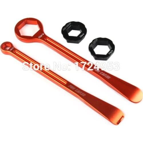 Tyre Iron Set Spanner Ring set With Hex Wrench Head 10/13/22/27/32mm for European bike