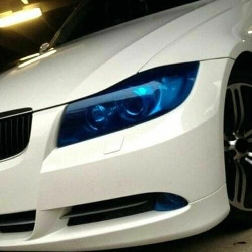 Overlay Lamp Film Sheet Tint Vinyl Wrap 120*30CM Blue Film Headlight Light