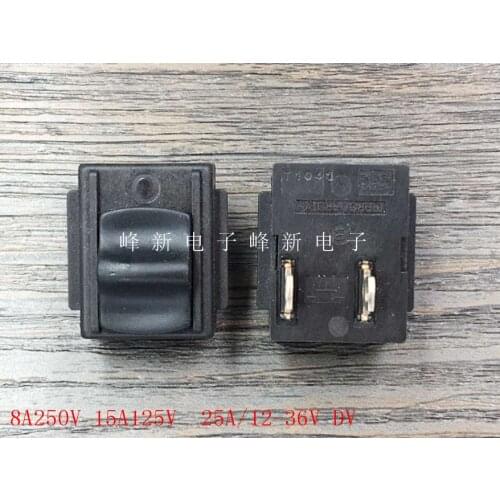 German 2-step 2-pin switch, high current toggle switch, slide 8-25A power switch 1206