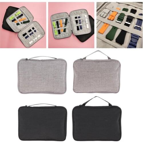 Watch Strap Storage Bag Travel Watch Band Travel Carrying Case, Durable and Sturdy