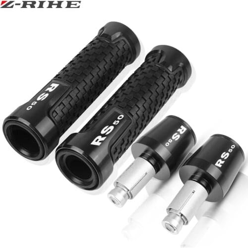 For Aprilia RS50 RS 50 1999-2005 2000 2001 2002 2003 Motorcycle 22mm 7/8" Motorbike Hand Handle Grips End Rubber Grip Accessorie