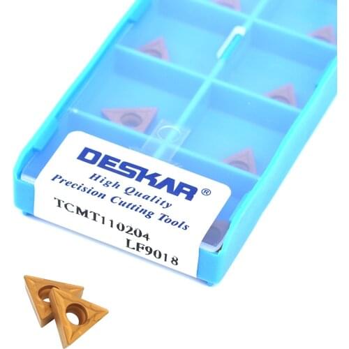 TCMT110204 TCMT110208 LF9018 Carbide CNC lathe turning insert CVD coating processing tools high quality Internal cutting inserts