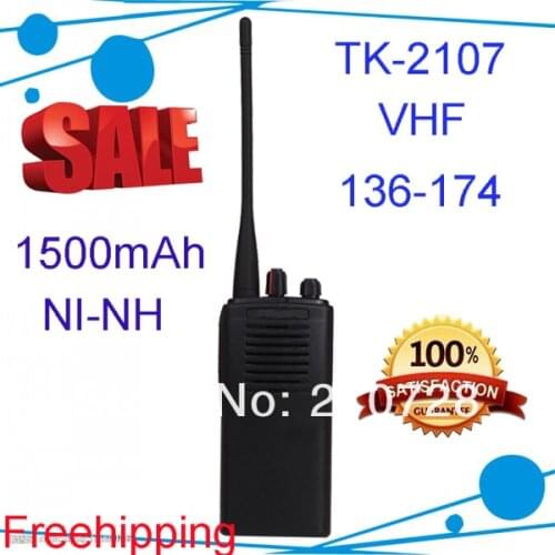 TK-2107 walkie talkie TK2107 radio vhf 136-174mhz 2 way professional 2 way intercom