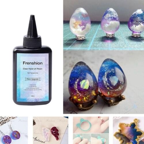 100ml UV Resin Clear Solar Cure Sunlight Activated Resin for Resin Mold Casting