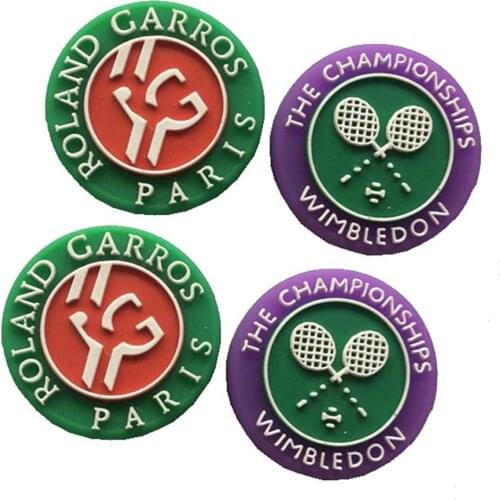 2/4PCS Effect Lightweight Retail New Tennis Racket Vibration Dampeners Silicone Anti-Vibration Tennis Racquet Shock Absorber