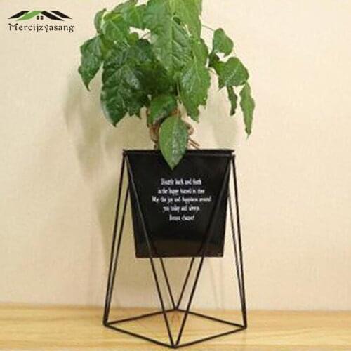 2Pcs/Lot Nordic Flower Vases Table Metal Vase Plant Floral Holder Iron Flower Sand for Home/Wedding Corridor Decoration G166