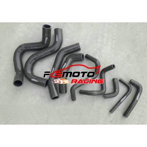 9 PCS Silicone Radiator Coolant Hose For Nissan Safari Patrol Y60 GQ 2.8L RD28T Turbo Diesel 1994 - 1997 1995 1996