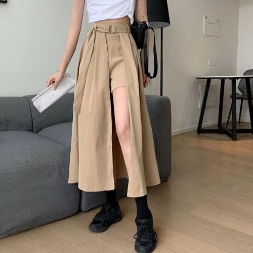 Asymmetric Streetwear Hipster Summer Skirt Womens Clothing Fashion Brand High Waist Skirts Casual New Female Faldas Mujer Moda
