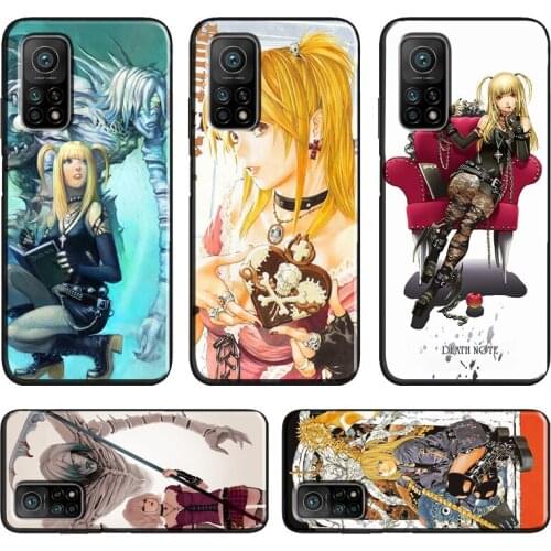 Rem and Misa Death Note Anime Soft Case For Xiaomi Mi 11 Pro 10T 9T Mi Note 10 Lite Mi 11 Ultra POCO F3 M3 X3 Pro Cover