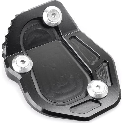 For BMW R NINE T 2017 2018 Kickstand Foot Side Stand Enlarger Plate Extension Support Pad Motorcycle Replacement Accessory Part