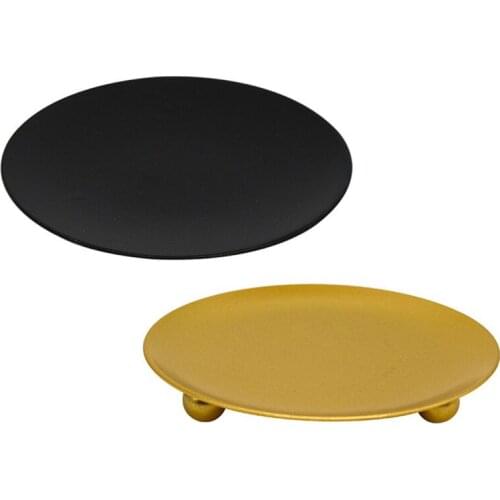 FYpretiful Decorative Black Candlesticks