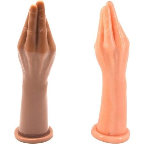 Hot Sale Sex Toy Simulation Hand Penis Massage Masturbator Couple Sex Toy Sex Aid Supplies Anal Toys for Woman Anal Plug Butt