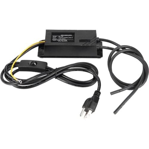 7.5KV 30mA AC110V Black Electronic Neon Light Transformer Power Supply Rectifier Kit US Plug Waterproof ABS Lighting Transformer