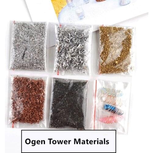 Copper Chip Material DIY Ogen Material Accessories For Resin Craft Jewelry Making Metal Copper Brass Aluminum