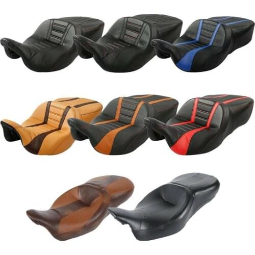 Motorcycle Driver Passenger Seat 2 Up For Harley Touring Road King Road Glide Street Glide CVO FLHR 2009-2020