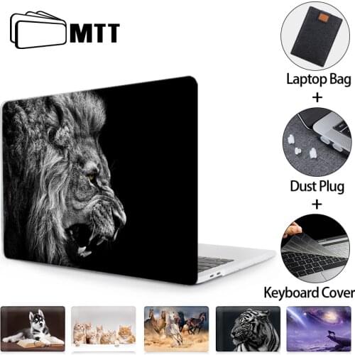 MTT Laptop Case For Macbook Air Pro Retina 11 12 13 15 16 inch With Touch Bar Cute Dog Animal Cover coque A1278 A2289 A2179