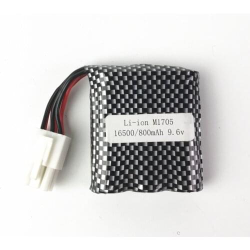 2017 New Version Original factory 9.6v 800mAh 15C EL-6P Li-ion Battery 9115 S911 912 9116 9120 RC Monster Truck EL6P Parts