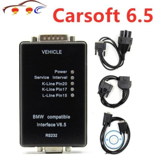 Professional Diagnostic Tool For Bmw Carsoft 6.5 Carsoft V6.5 For Bmw MCU--E30/ E31/E32/E34/E36/E38/E39/E60/E65