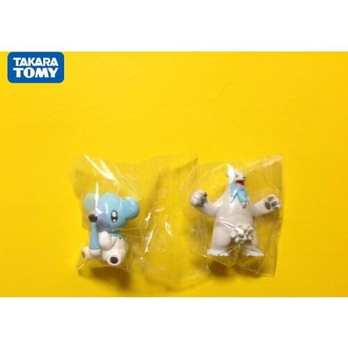 Tomy Pokemon GO Action Figure Model Pokemon Cubchoo Beartic MC Series Model Toy Gifts