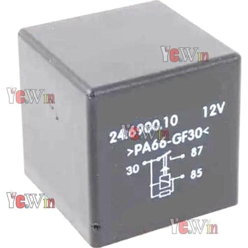 YCWIN NEW Engine Power Distribution Power Supply Relay For VW Jetta Golf Passat TDI 1998-2010 357906381A 1J0 906 381 A