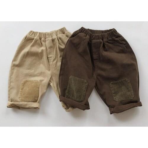 1-6Yrs Loose Boys Girls Pure Color Children Pants Kids Baby Pants Spring Autumn Kids Pants For Boys Girls Casual Pants