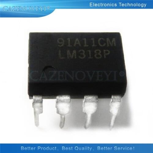 10pcs/lot LM318P LM318N LM318 DIP-8 In Stock