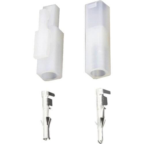 100 Sets Big Tamiya 1 Pin L6.2-1P Connector Plug Male And Female Air Docking Connector 6.2mm Pitch Electrical Connector