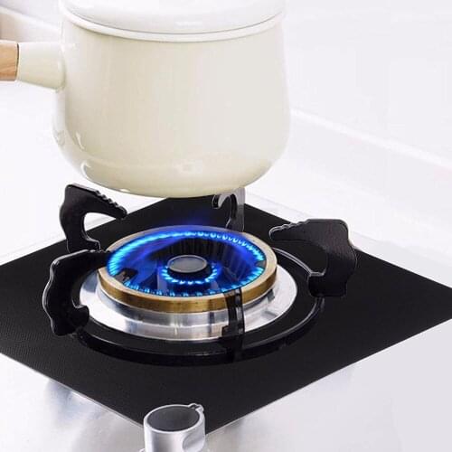 4pcs Premium extra 2mm thick Reusable Gas Range Stovetop Burner Protector Pad Liner Cover For Cleaning Kitchen Tools