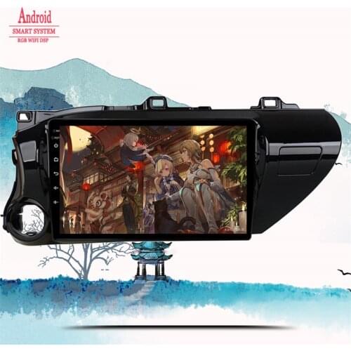 Auto Car Radio For Toyota Hilux 2015 2016 2017 2018 2019 2020 2021 Android 10 Navigation GPS Multimedia Player DVD Tape Recorder