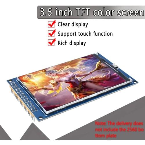 Free shipping! 3.5 inch TFT LCD screen module Ultra HD 320X480 for Arduino MEGA 2560 R3 Board