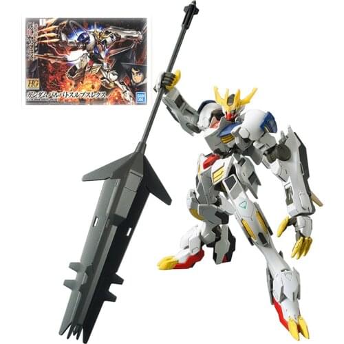 13CM BANDAI HG IBO 033 1/144 Iron and Blood Gundam Barbatos Emperor Action Figure Collectible Model The Best Gift for Children