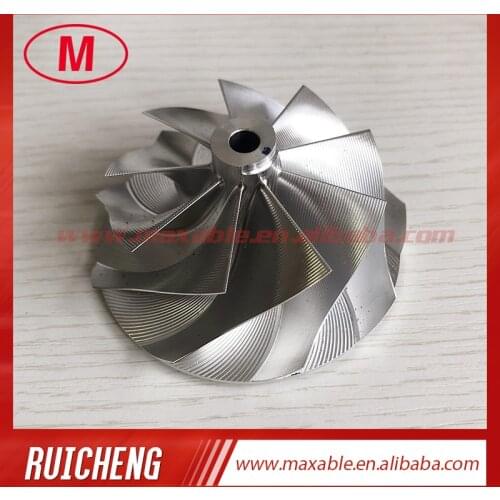 G30-900 reverse 884901/33478 61.75/76.60mm 9+0 Blades point milling turbo aluminum 2618/Milling/billet compressor wheel