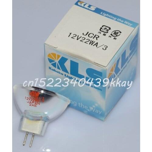 KLS JCR 12V 22W A/3 GZ4 OLYMPUS MICROSCOPE LIGHT SOURCE HALOGEN LAMPS 2pcs