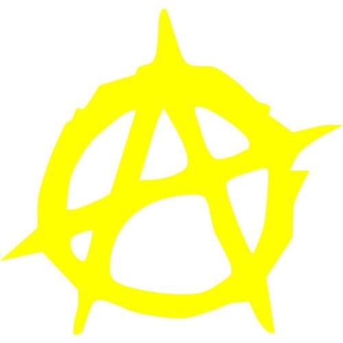 Creative Anarchy Symbol Car-Styling Truck Body Window Decals Reflective Sticker Decor