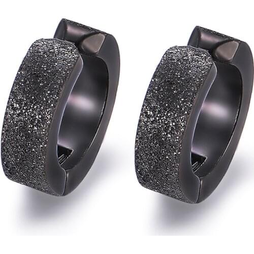 Fashion Ear Cuff Frosted Delicate Punk Clip Earrings Jewelry for Women Men Without Piercing Earring Accessories 1 Pair