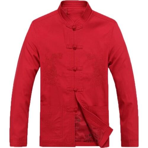 Tangzhuang men clothing jacket traditional chinese men cheongsam jacket gold clothes men clothes china oriental mens clothing