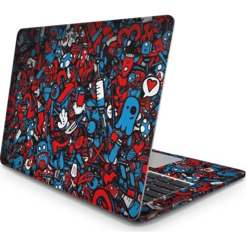 Sticker Master Sticker Bomb 2 Laptop Vinyl Sticker Skin Cover For 10 12 13 14 15.4 15.6 16 17 19 " Inc Notebook decal for Macbook,asus,Acer,Hp,Lenovo,Huawei,Dell,Msi,Apple,Toshiba,Compaq