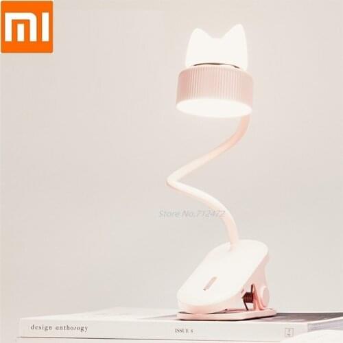 3Life LED eye protection table lamp Bedside night light 3 Gear Adjustable reading light USB Charging Folding Clip Light