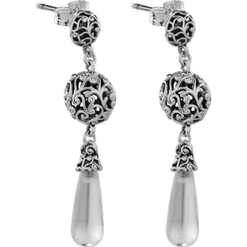 New Fashion Regal Droplets Stud Earring 2021 Trend for Women Party Gift 925 Sterling Silver Jewelry Free Shipping CZ