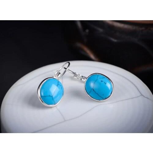 Brincos boucle d'oreille mujer moda pendientes earring restoring ancient ways natural gem 925 sterling earrings
