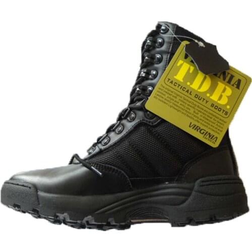Amphibious amphibious virginia Tactical duty boots nylon leather boots military boots