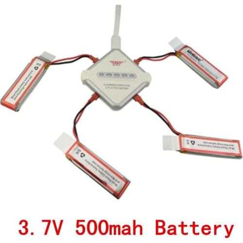 BLL Battery UDI U817 U818A U819A U815A V959 V929 V222 S032 Four Axis Airplane 1 Charger 4 Charger and 4PCS 3.7V 500mah Battery