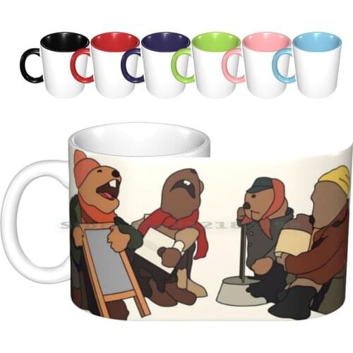 Emmet Otters Jug Band Ceramic Mugs Coffee Cups Milk Tea Mug Christmas The Emmet Otter Emmet Otters Hug Band Christmas Creative