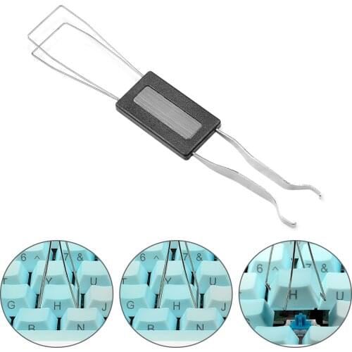 Fixing Unloading Durable Practical Stainless Steel Universal Switches Remover Tool Easy Use Keycaps Puller For Gaming Keyboard