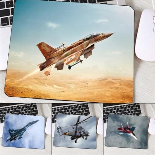 Mairuige Hot Popular Aircraft Plain Cool Printed Pc Computer Mousepad Mini Pc Tablet Gamer Mouse Pad Decorate and Plain Lovers