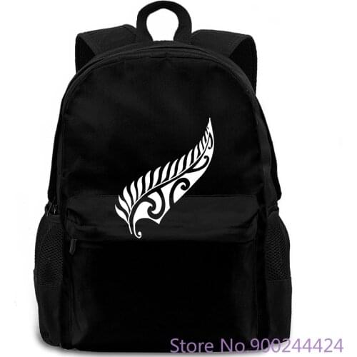 New Zealand Maori Fern 100% O-Neck Summer Famous backpack