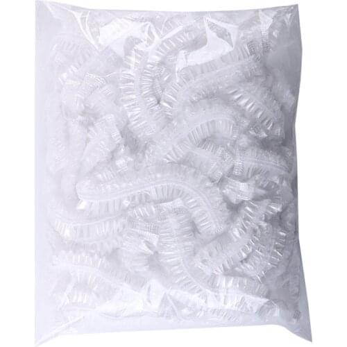 New 100pcs Reusable plastic Bags Food Cover Elastic Stretch Adjustable Bowl Lids Universal Kitchen Wrap Seal Fresh Keeping Caps