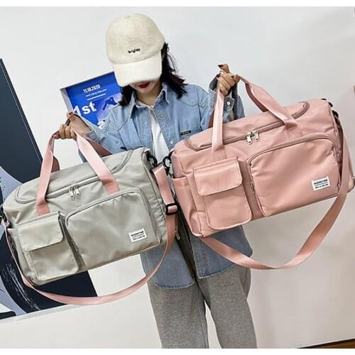 Training Fitness Travel Handbag Outdoor Sports Gym Bag Multifunction Dry Wet Separation Big Messenger Bag With Shoes Bags XA579F