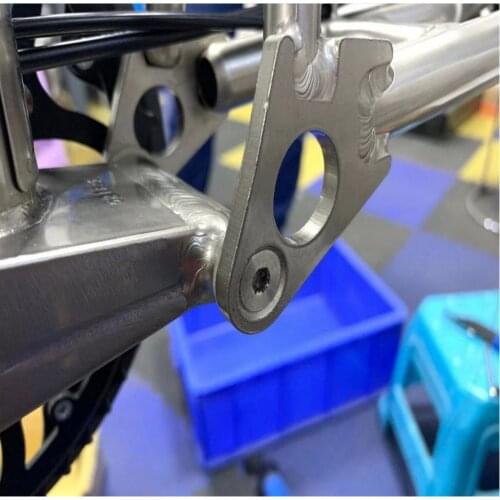 One Set Titanium Bolts for Brompton Bicycle Triangle Folding Bicycle Ti Screw Parts